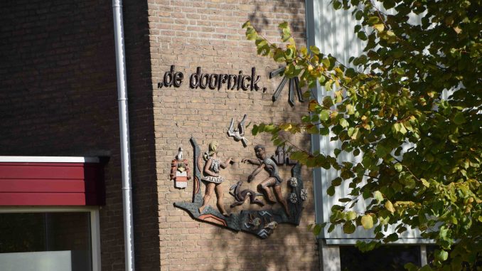 doornick muurafbeelding